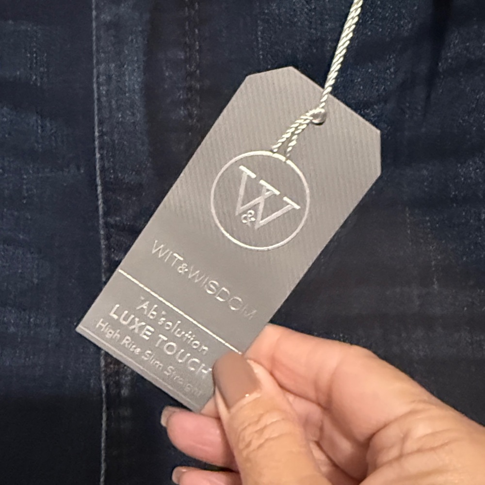 Wit & Wisdom Dark Indigo Jeans - Picture 3 of 7
